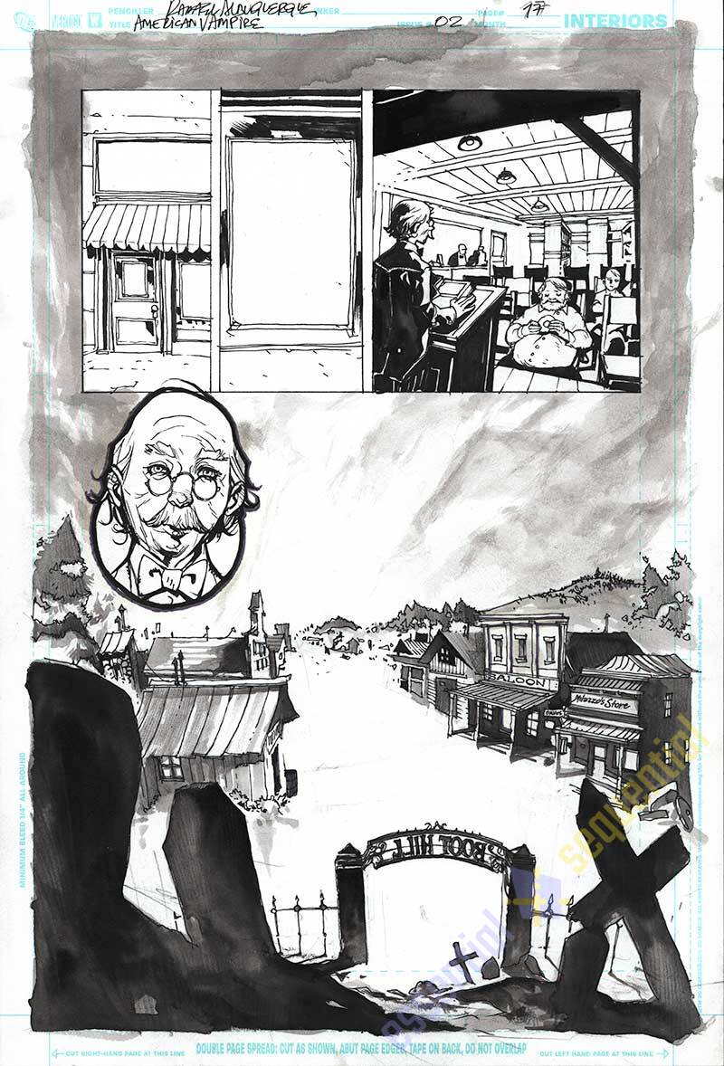 American Vampire Issue 02 Page 17 by Rafael Albuquerque 1 American Vampire Issue 02 Page 17 by Rafael Albuquerque