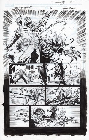 Death of the Venomverse #3 Page 3 by Justin Mason