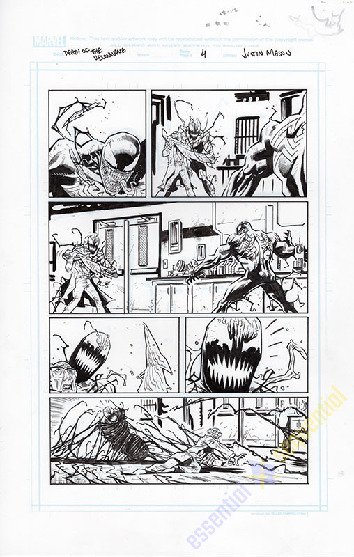 Death of the Venomverse #3 Page 4 by Justin Mason 1 Death of the Venomverse #3 Page 4 by Justin Mason