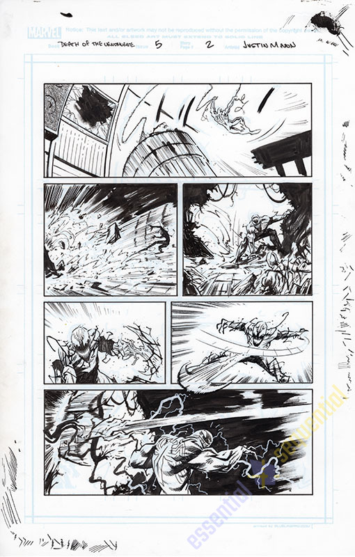 Death of the Venomverse #5 Page 2 by Justin Mason 1 Death of the Venomverse #5 Page 2 by Justin Mason