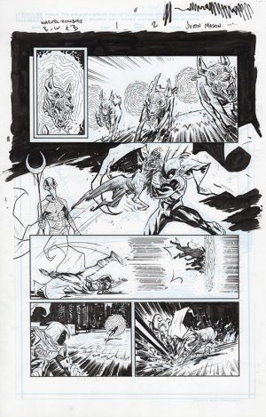 Marvel Zombies: Black White & Blood #1 Page 2 by Justin Mason