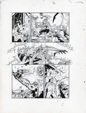 Spider-Man 2099: Dark Genesis #5 Page 12 by Justin Mason