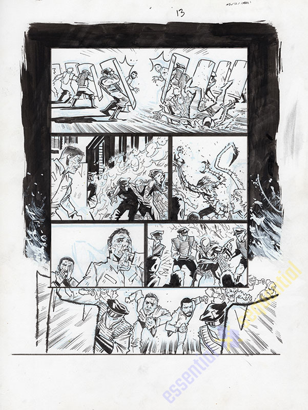 Spider-Man 2099: Dark Genesis #5 Page 13 by Justin Mason 1 Spider-Man 2099: Dark Genesis #5 Page 13 by Justin Mason