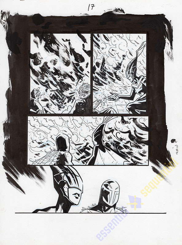 Spider-Man 2099: Dark Genesis #5 Page 17 by Justin Mason 1 Spider-Man 2099: Dark Genesis #5 Page 17 by Justin Mason