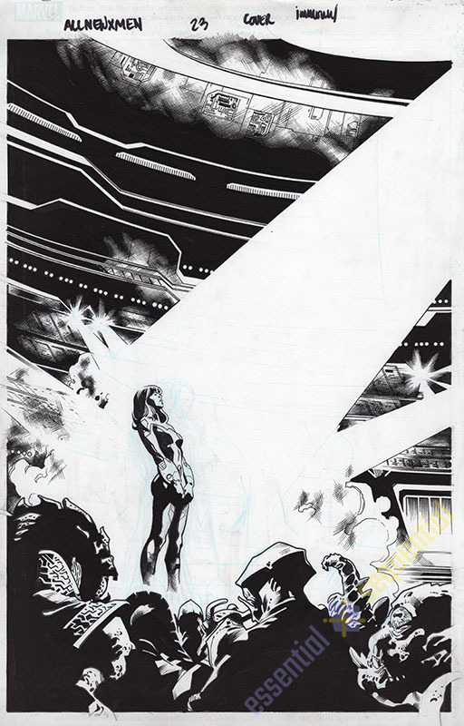 All-New X-Men #23 Cover by Stuart Immonen and Wade von Grawbadger 1 All-New X-Men #23 Cover by Stuart Immonen and Wade von Grawbadger