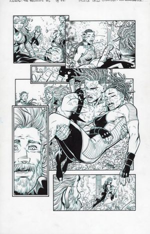 Aquaman: The Becoming #6 p.22 by Diego Olortegui and Wade von Grawbadger