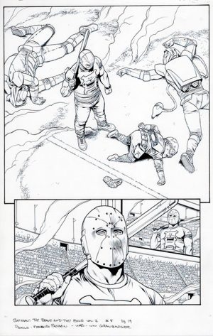 Batman: The Brave and the Bold #8 p.19 by Fernando Pasarin and Wade von Grawbadger