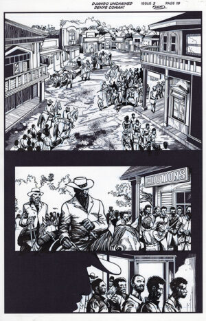 Django Unchained #3 Page 18 by Denys Cowan