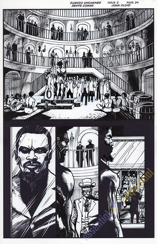 Django Unchained #3 Page 24 by Denys Cowan 1 Django Unchained #3 Page 24 by Denys Cowan