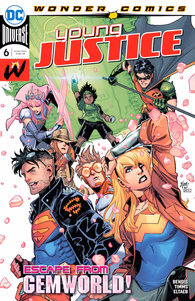 Young Justice #6 Cover by John Timms 2 Young Justice #6 Cover by John Timms - Image 2