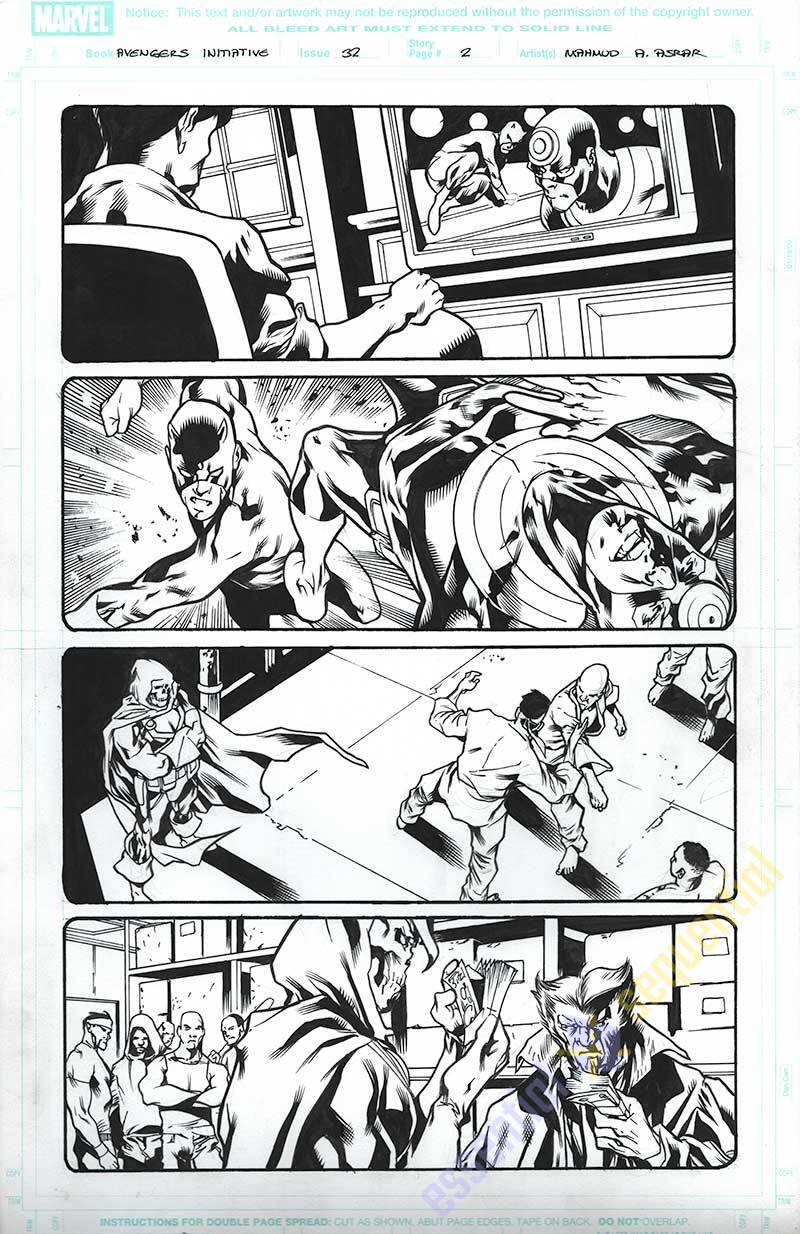 Avengers: The Initiative Issue #32 Page 02 by Mahmud Asrar 1 Avengers: The Initiative Issue #32 Page 02 by Mahmud Asrar
