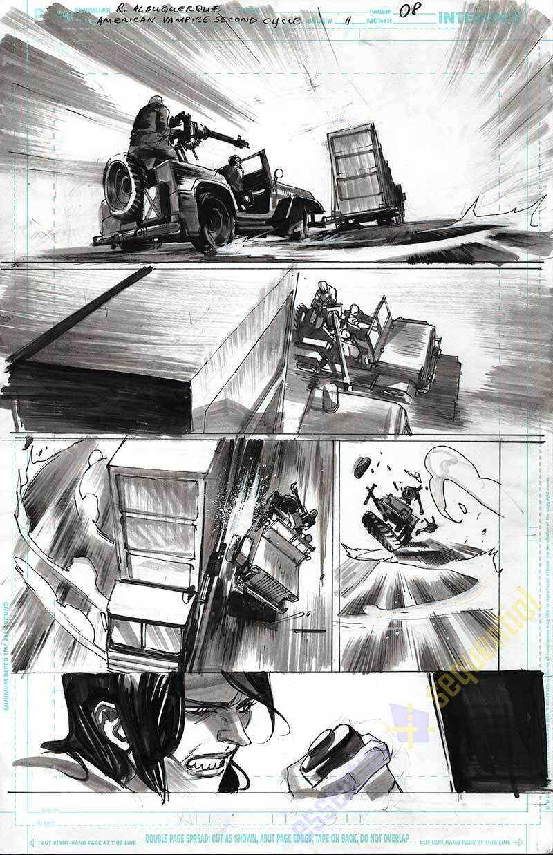 American Vampire: Second Cycle Issue #11 Page 08 by Rafael Albuquerque 1 American Vampire: Second Cycle Issue #11 Page 08 by Rafael Albuquerque