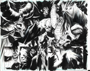 Animal Man #24 Page 04 and 05 by Rafael Albuquerque