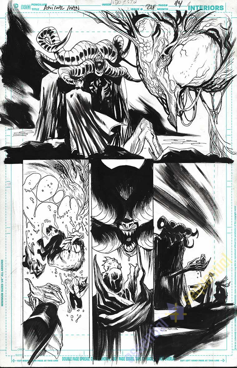 Animal Man #24 Page 14 by Rafael Albuquerque 1 Animal Man #24 Page 14 by Rafael Albuquerque