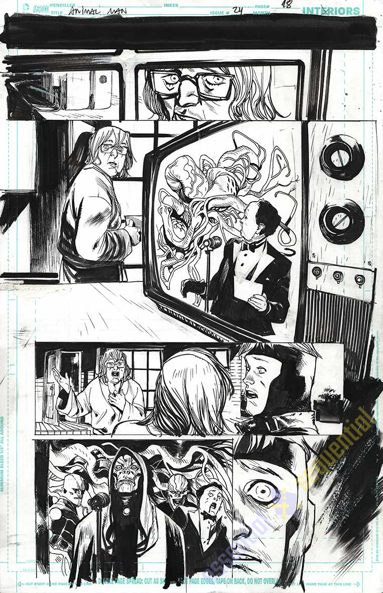 Animal Man #24 Page 18 by Rafael Albuquerque 1 Animal Man #24 Page 18 by Rafael Albuquerque