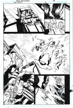 Blue Beetle Issue #24 Page 09 by Rafael Albuquerque