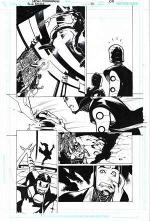 Blue Beetle Issue #25 Page 09 by Rafael Albuquerque