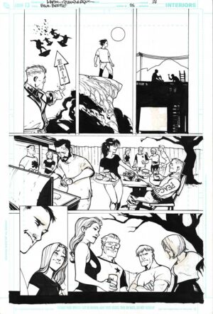 Blue Beetle Issue #25 Page 21 by Rafael Albuquerque