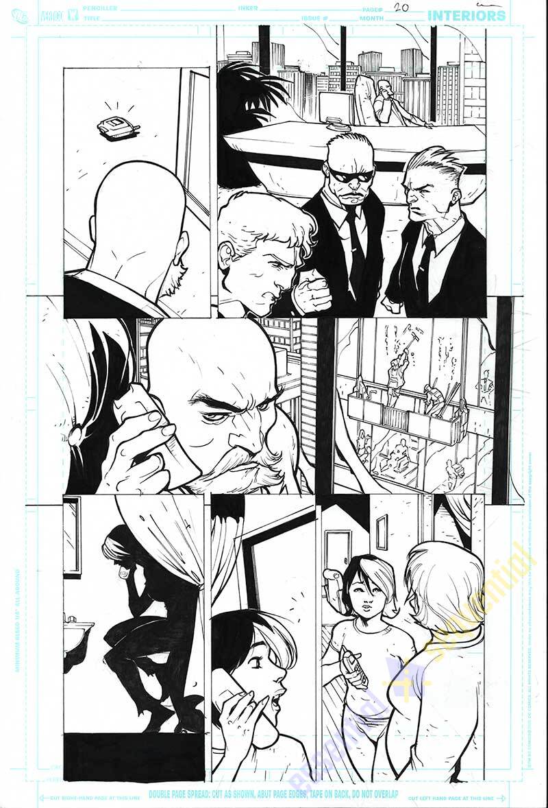 Blue Beetle Issue #29 Page 20 by Rafael Albuquerque 1 Blue Beetle Issue #29 Page 20 by Rafael Albuquerque