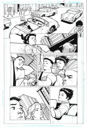 Blue Beetle Issue #29 Page 21 by Rafael Albuquerque