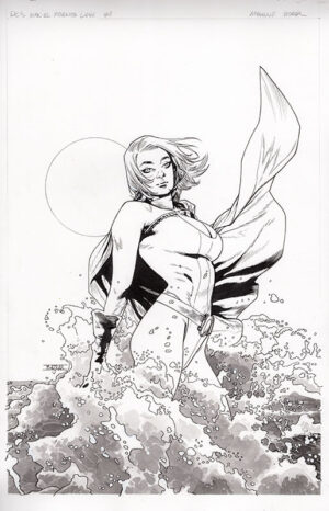 DC's Kal-El Forna Love #1 Cover Art by Mahmud Asrar