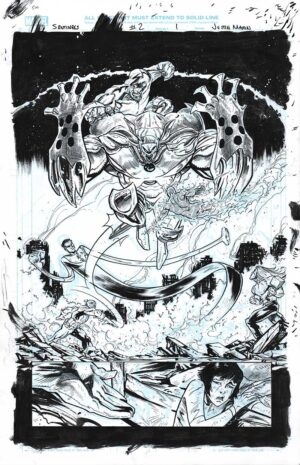 Sentinels #2 Page 01 by Justin Mason
