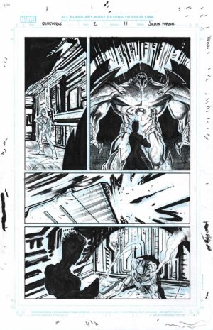 Sentinels #2 Page 11 by Justin Mason