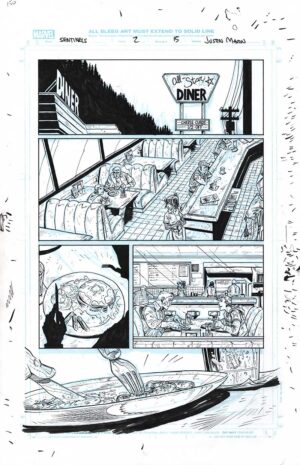 Sentinels #2 Page 15 by Justin Mason