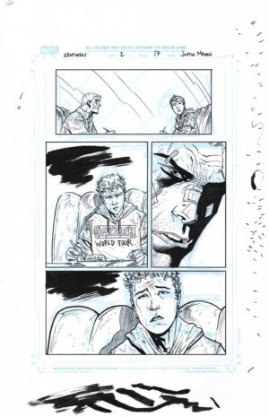 Sentinels #2 Page 17 by Justin Mason