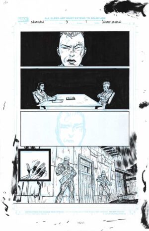 Sentinels #3 Page 01 by Justin Mason