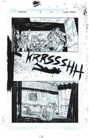 Sentinels #3 Page 04 by Justin Mason