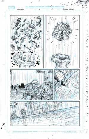 Sentinels #3 Page 10 by Justin Mason