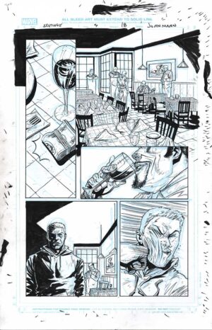 Sentinels #3 Page 18 by Justin Mason