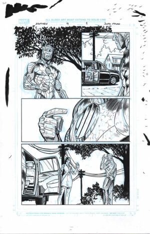 Sentinels #4 Page 02 by Justin Mason