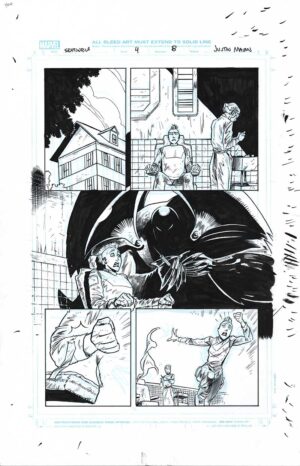 Sentinels #4 Page 08 by Justin Mason