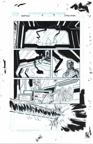 Sentinels #4 Page 09 by Justin Mason