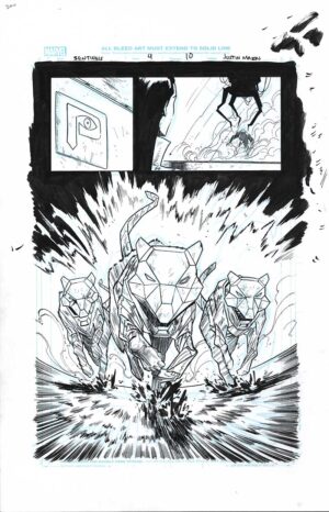 Sentinels #4 Page 10 by Justin Mason