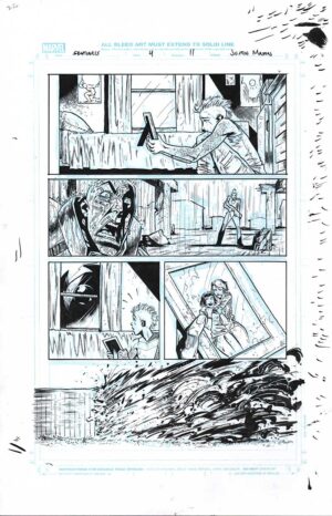 Sentinels #4 Page 11 by Justin Mason