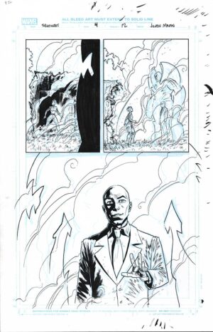 Sentinels #4 Page 12 by Justin Mason