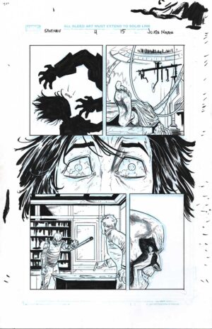 Sentinels #4 Page 15 by Justin Mason