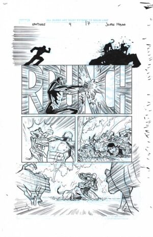 Sentinels #4 Page 17 by Justin Mason