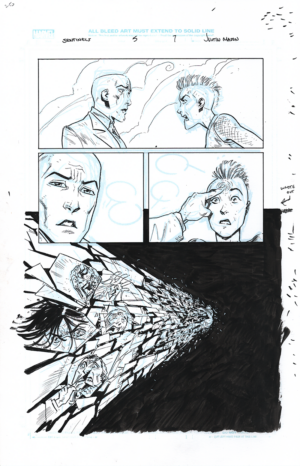 Sentinels #5 Page 07 by Justin Mason