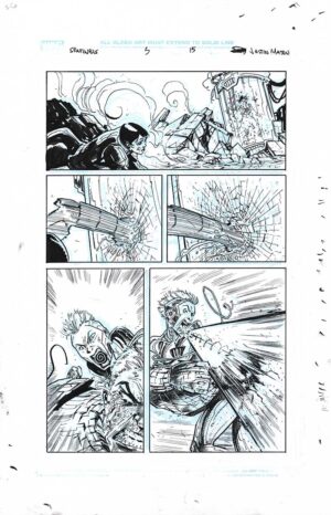 Sentinels #5 Page 15 by Justin Mason