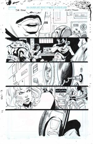 The Thing #1 Page 01 by Justin Mason
