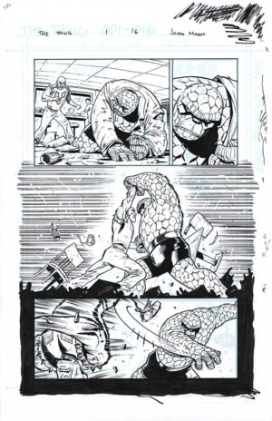 The Thing #1 Page 16 by Justin Mason