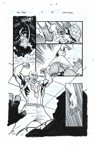 The Thing #1 Page 18 by Justin Mason