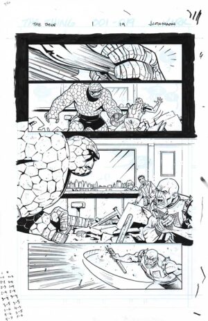 The Thing #1 Page 19 by Justin Mason