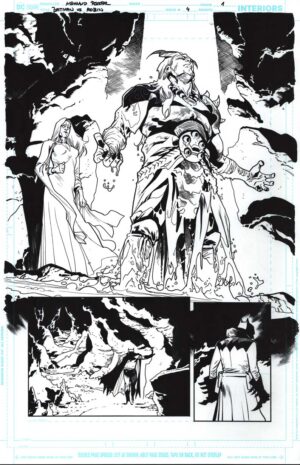 Batman vs. Robin #4 Page 1 by Mahmud Asrar