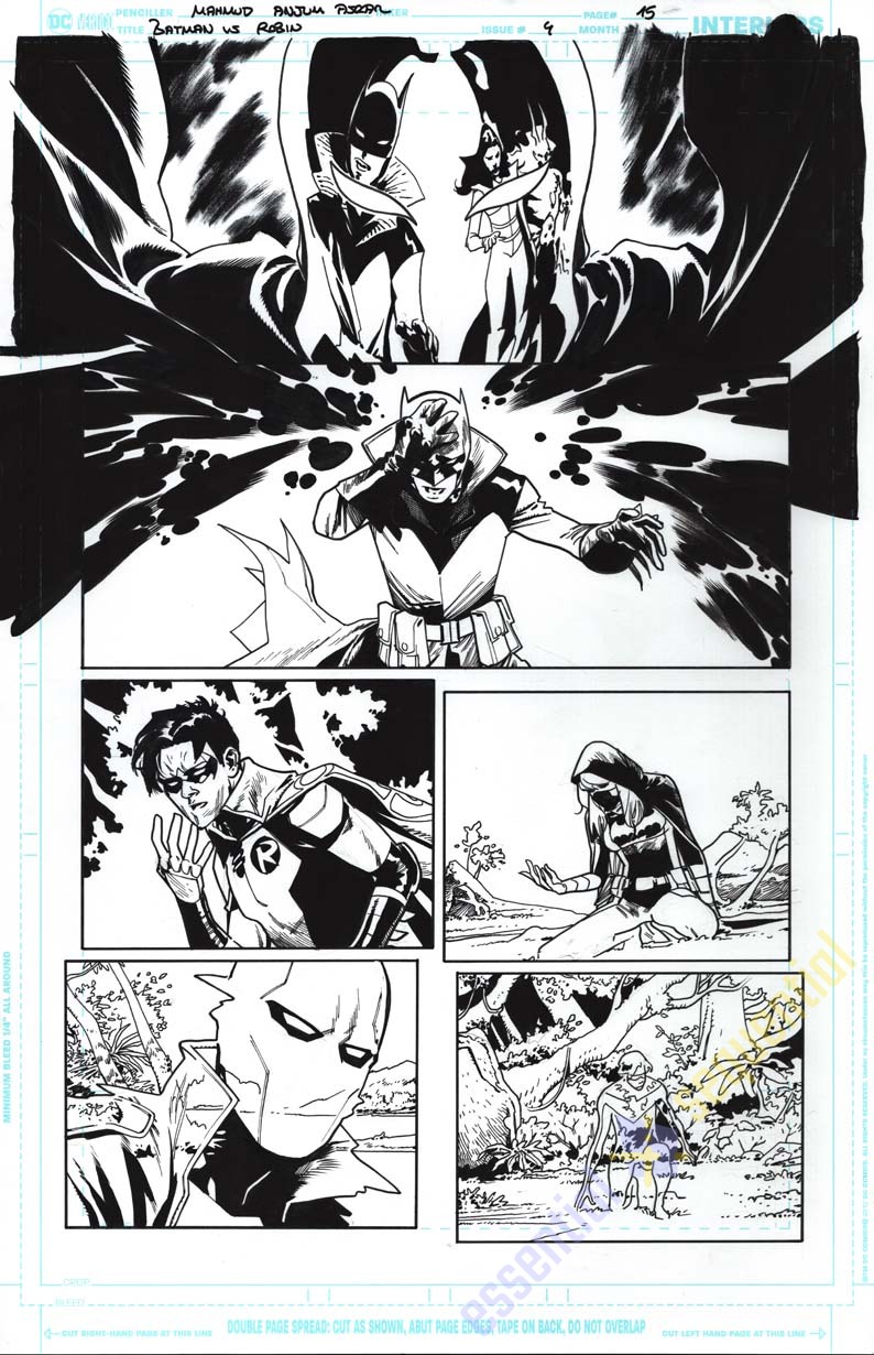 Batman vs. Robin #4 Page 15 by Mahmud Asrar 1 Batman vs. Robin #4 Page 15 by Mahmud Asrar