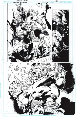 Batman vs. Robin #4 Page 28 by Mahmud Asrar